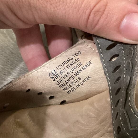 Jambu Touring Too Womens Sandals 9M 9 Wedge Comfort Shoe Gray Boho Beach Coastal - Picture 8 of 10